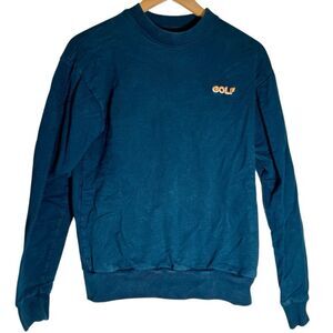 Golf Wang GolfWang Mini 3D 2 Tone Logo Navy Crewneck Sweatshirt Mens Small Tyler